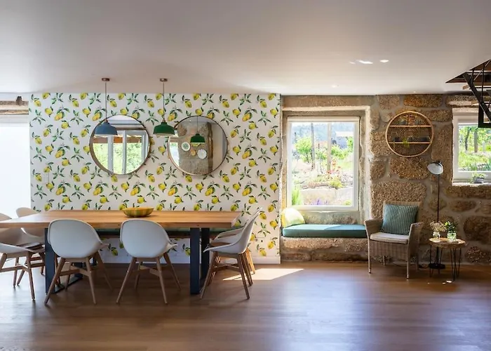 Prázdninový dům Retiro Acolhedor Na Natureza, 35 Min Porto