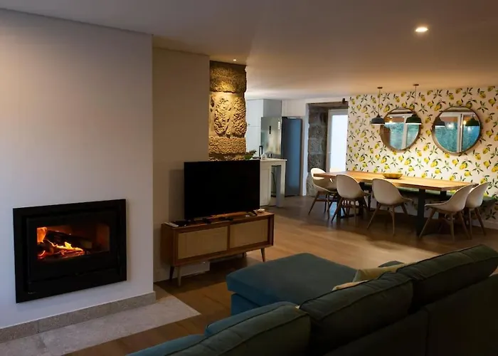 Retiro Acolhedor Na Natureza, 35 Min Porto Prázdninový dům Maureles