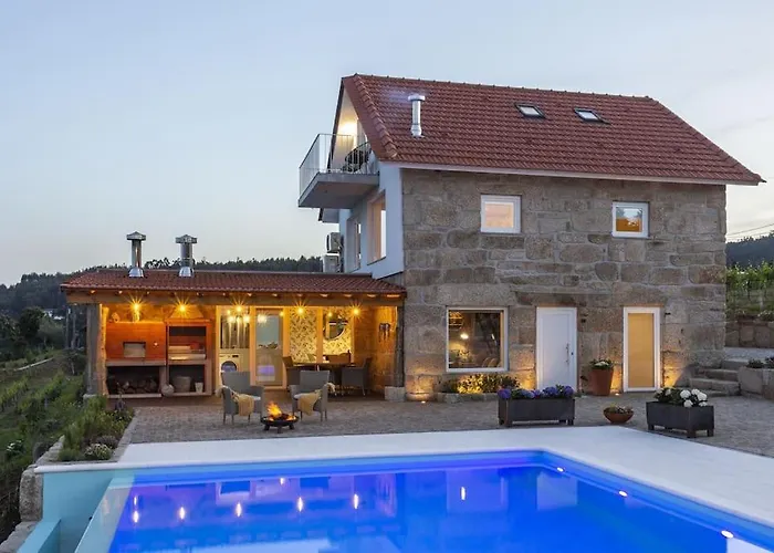 Retiro Acolhedor Na Natureza, 35 Min Porto Prázdninový dům Maureles