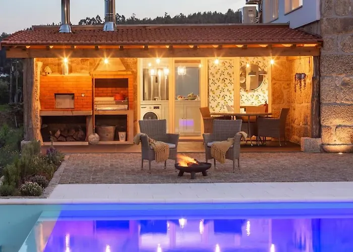 Retiro Acolhedor Na Natureza, 35 Min Porto Prázdninový dům Maureles